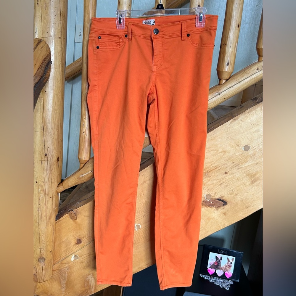 Orange Women's Stretch Jeans Scarlet Boulevard